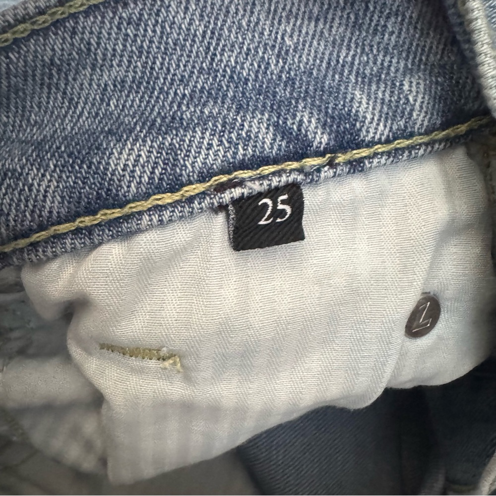 Seven All Mankind Luxe Vintage Josefina In Must Jeans Size 25 - Picture 10 of 12